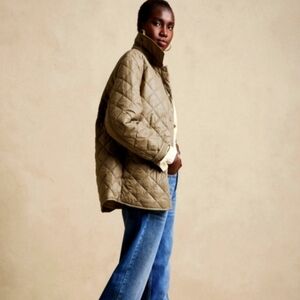BANANA REPUBLIC Quilted Shirt Jacket